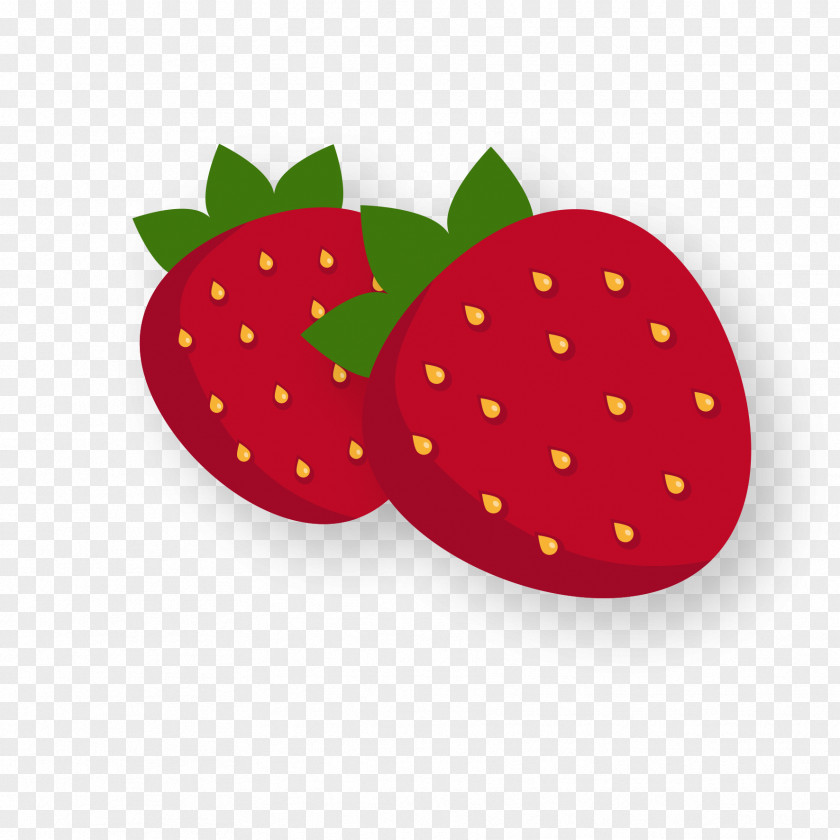 Cartoon Strawberry Element Milkshake Smoothie Fruit PNG