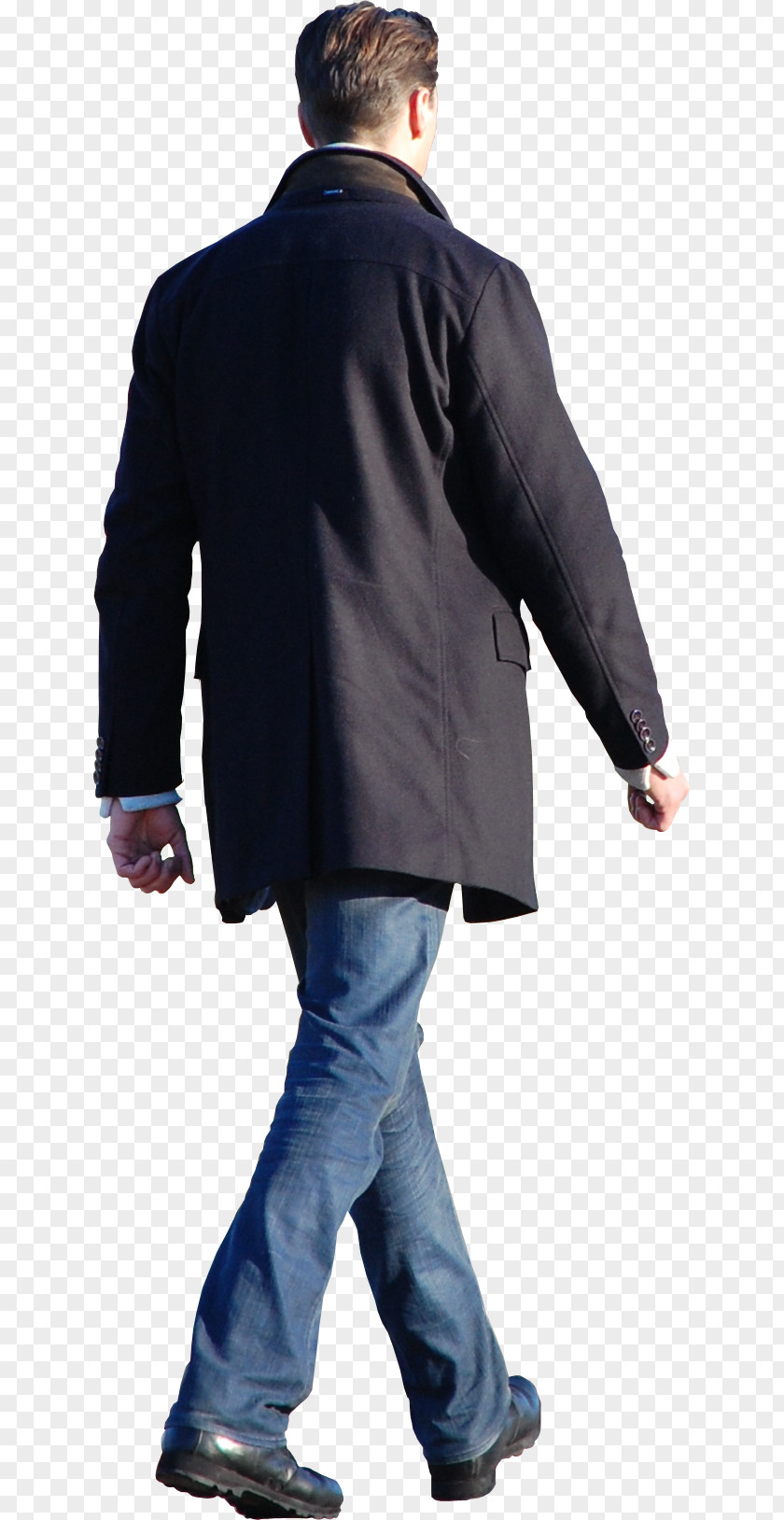 Man Walking Coat Jacket Clothing Outerwear Fashion PNG