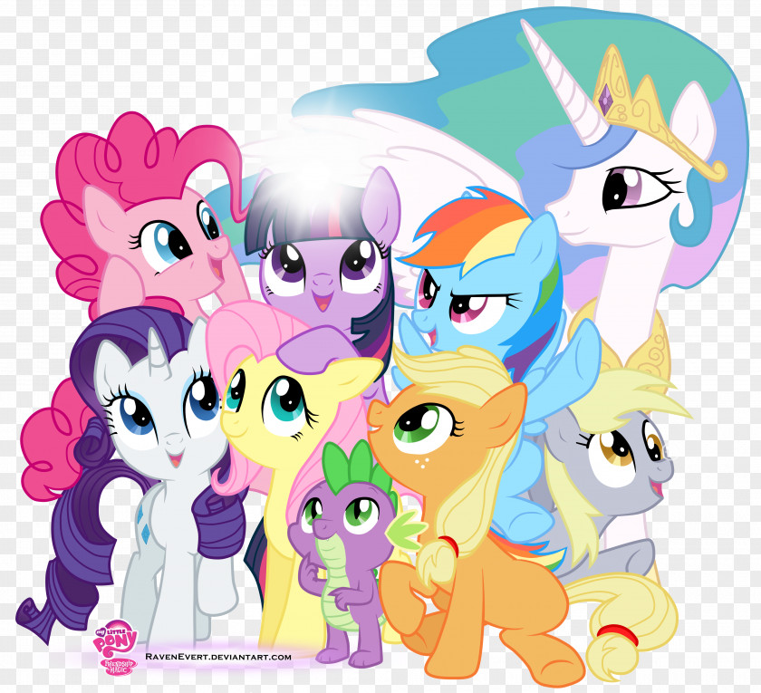 My Little Pony Free Download Rainbow Dash Twilight Sparkle Pinkie Pie Applejack Rarity PNG