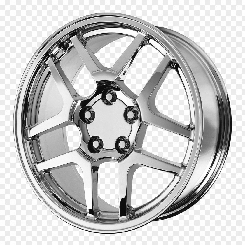 Car Custom Wheel Tire Chrome Plating PNG