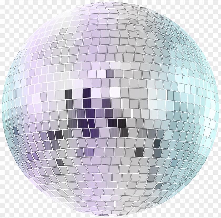 Disco Sphere Violet Purple Ball PNG