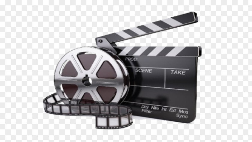 Film Reel For Cinema Clapperboard YouTube Video PNG