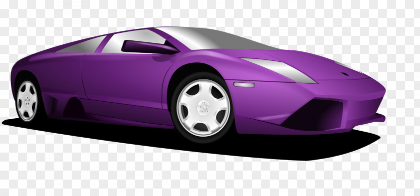Lamborghini Sports Car Clip Art PNG