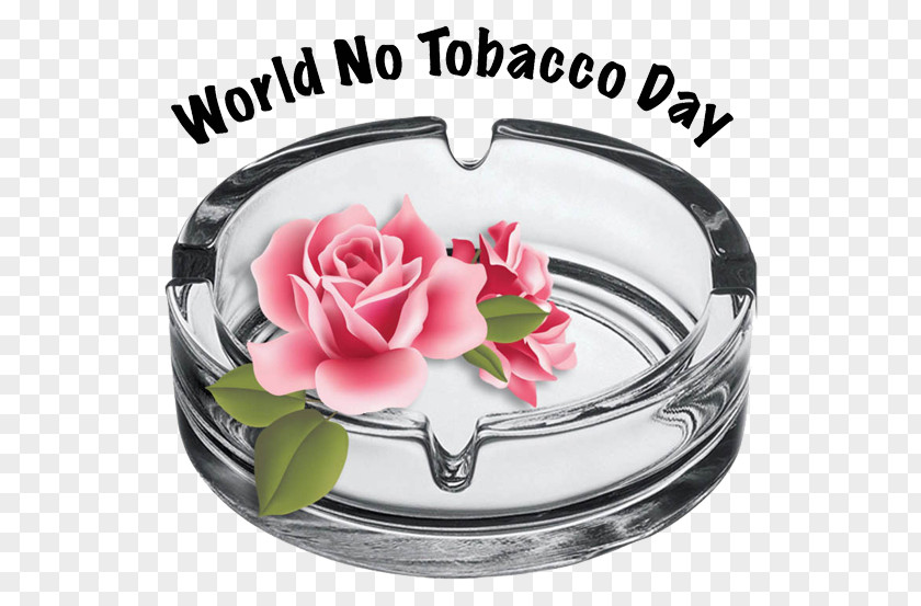 Rose World No Tobacco Day Ashtray Flower PNG