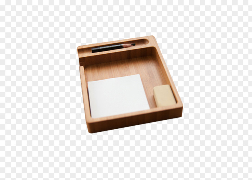 Small Brown Wood Sketchpad Table PNG