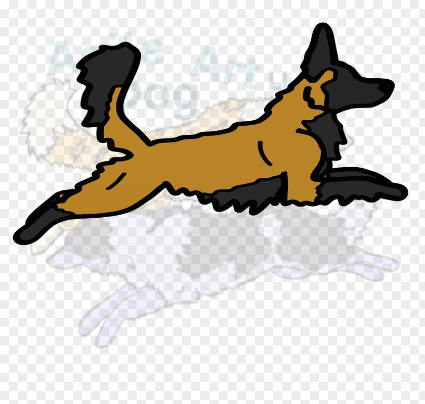 Smooth Collie Herding Piebald Coat Clip Art PNG