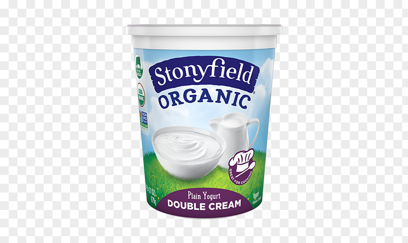 Vanilla Cream Milk Organic Food Stonyfield Farm, Inc. Yoghurt PNG