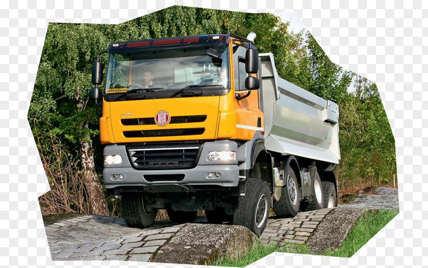 Commercial Vehicle Tatra Car Dump Truck Dumper PNG