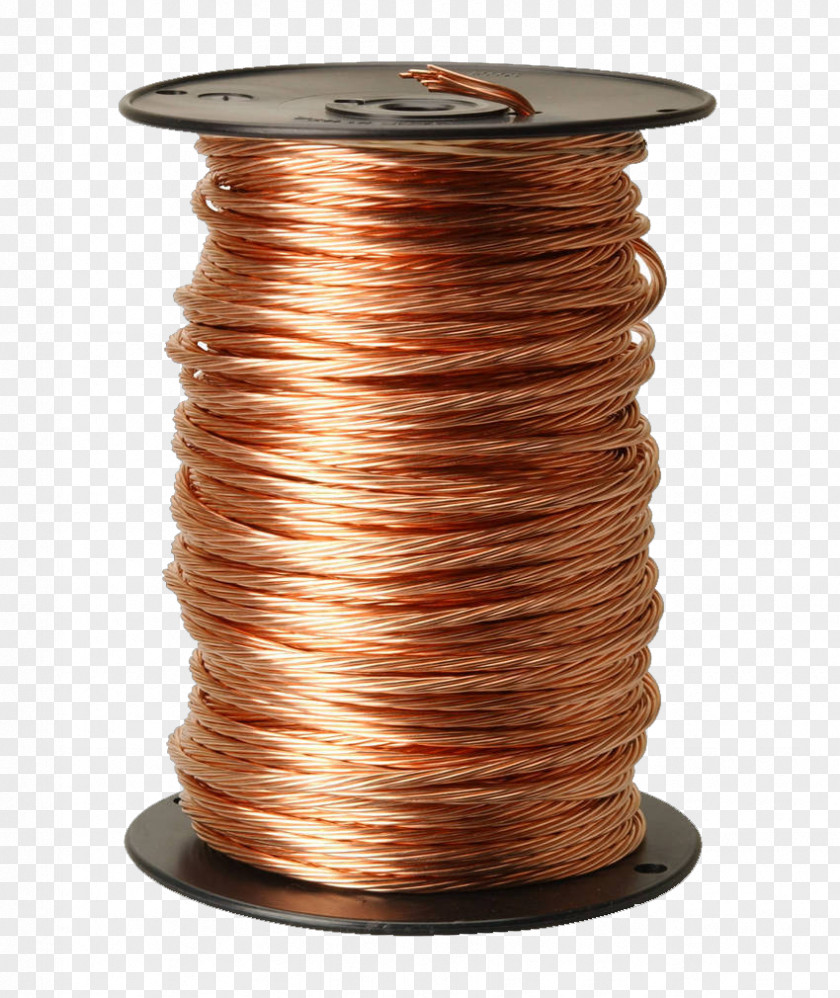 Brass Copper Conductor Electrical Wires & Cable Electricity PNG