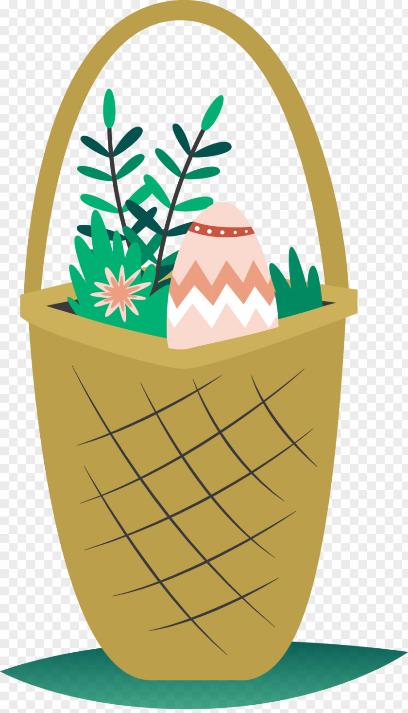 Easter Vector Euclidean Basket Clip Art PNG