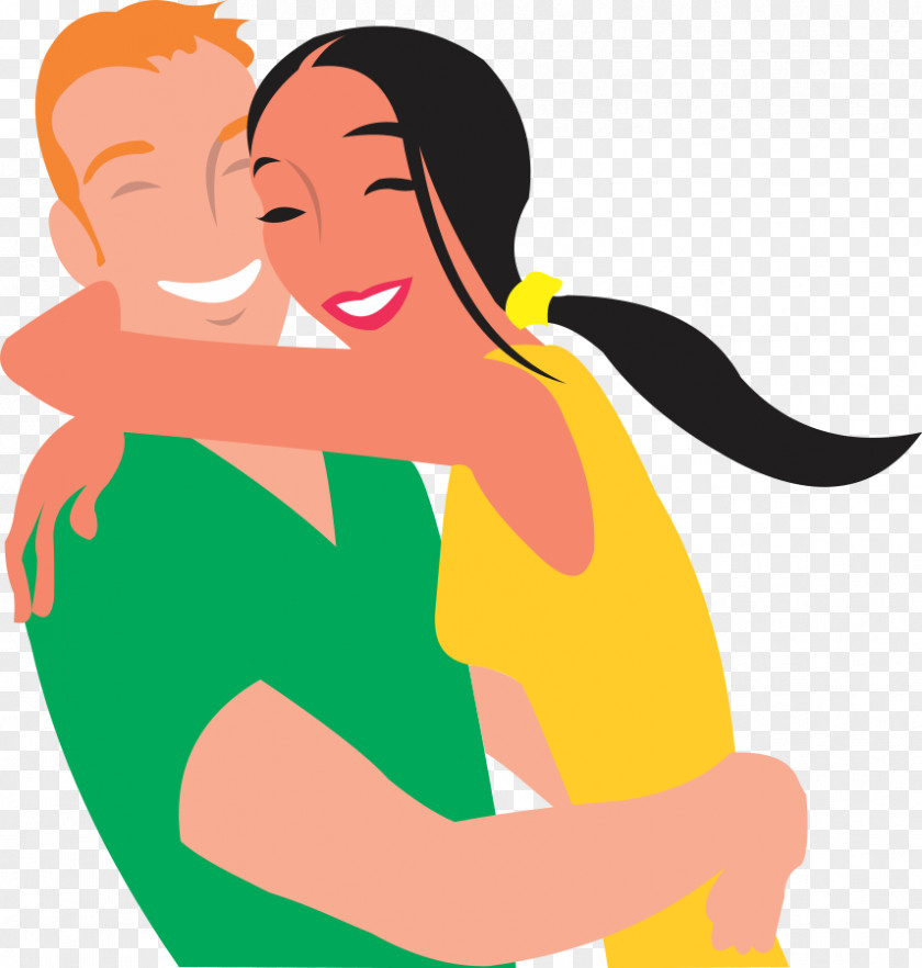 Free Picture Of Love Couple Hug Romance Clip Art PNG