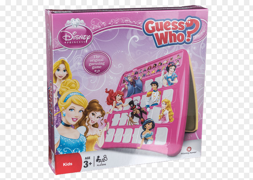 Game Boxes Disney Princess Board Guess Who? PNG