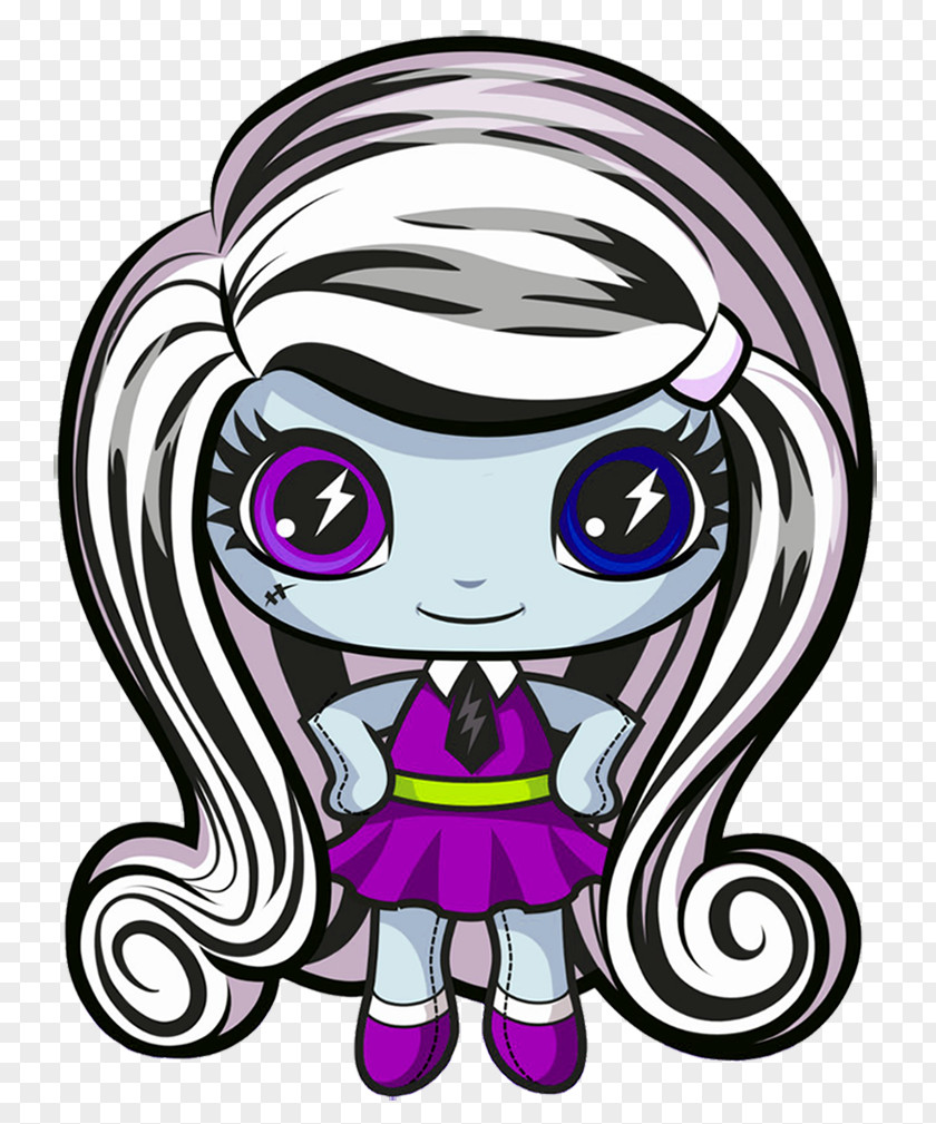 Ghoul Frankie Stein Monster High Clawdeen Wolf Doll PNG