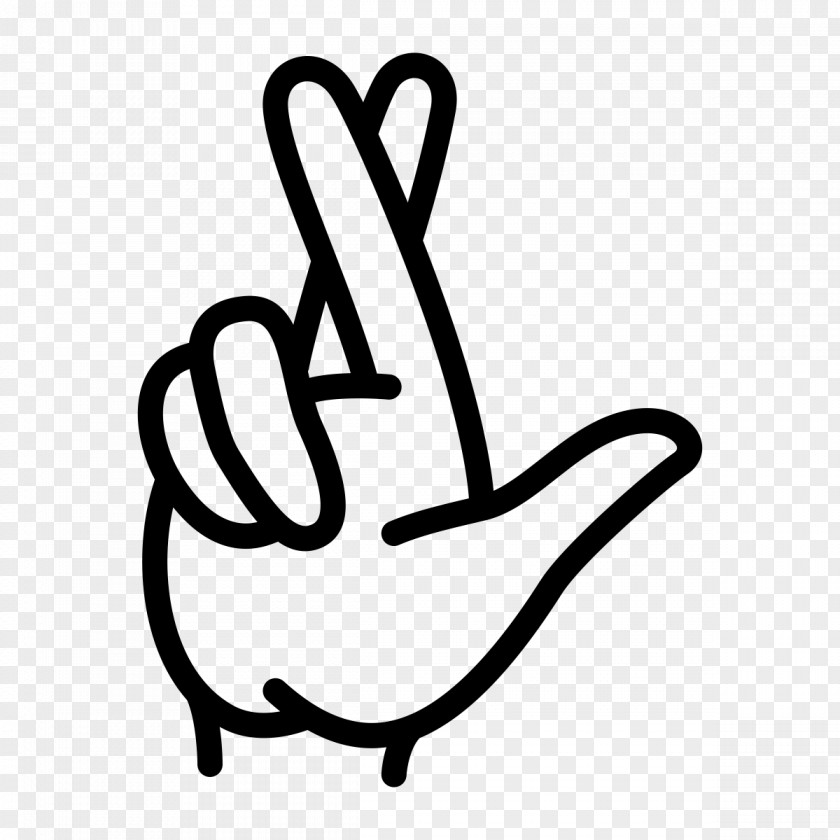 Integrity Of The World Crossed Fingers Symbol Clip Art PNG