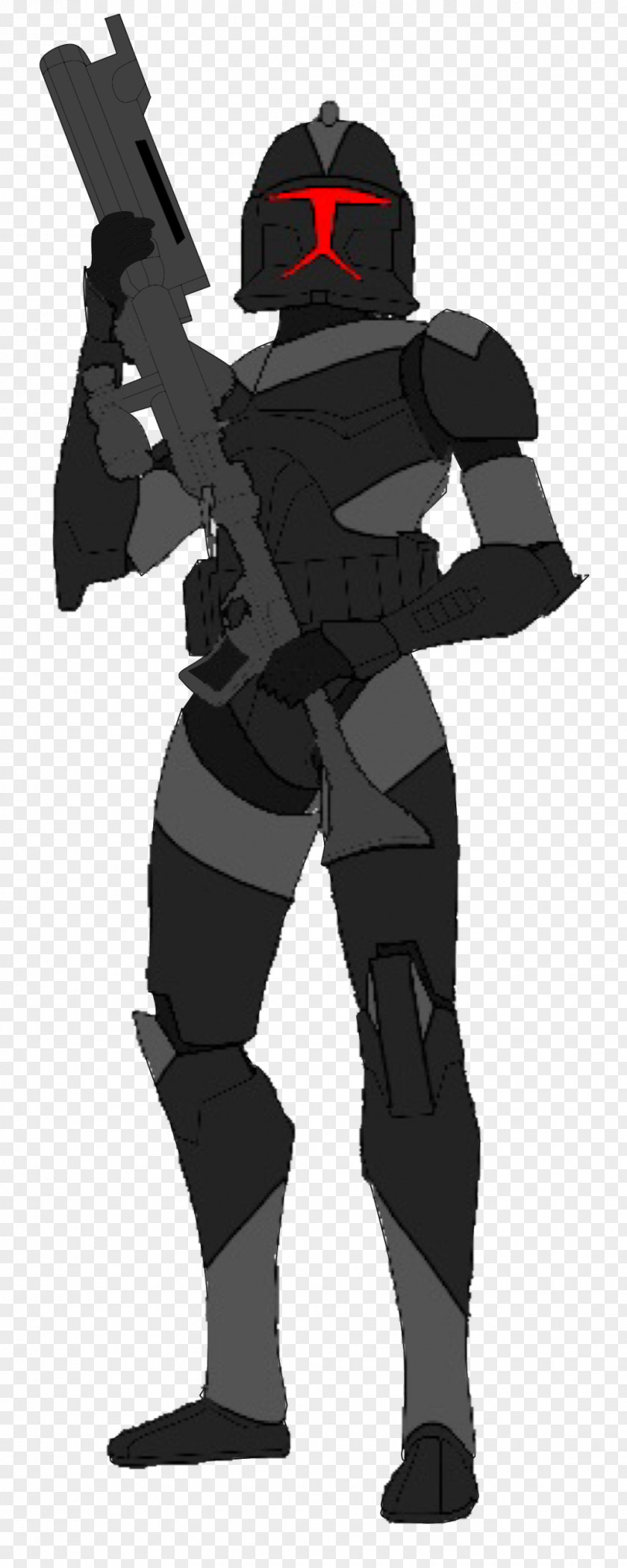 Silhouette Clone Trooper Drawing Cloning Shadow PNG