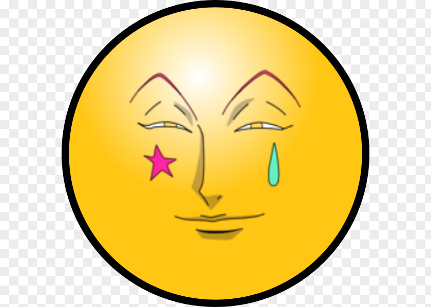 Smiley Hisoka Digital Art Emoji PNG