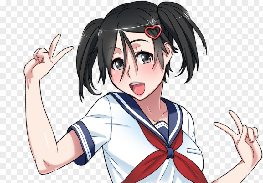 Yandere Simulator Senpai And Kōhai Character PNG