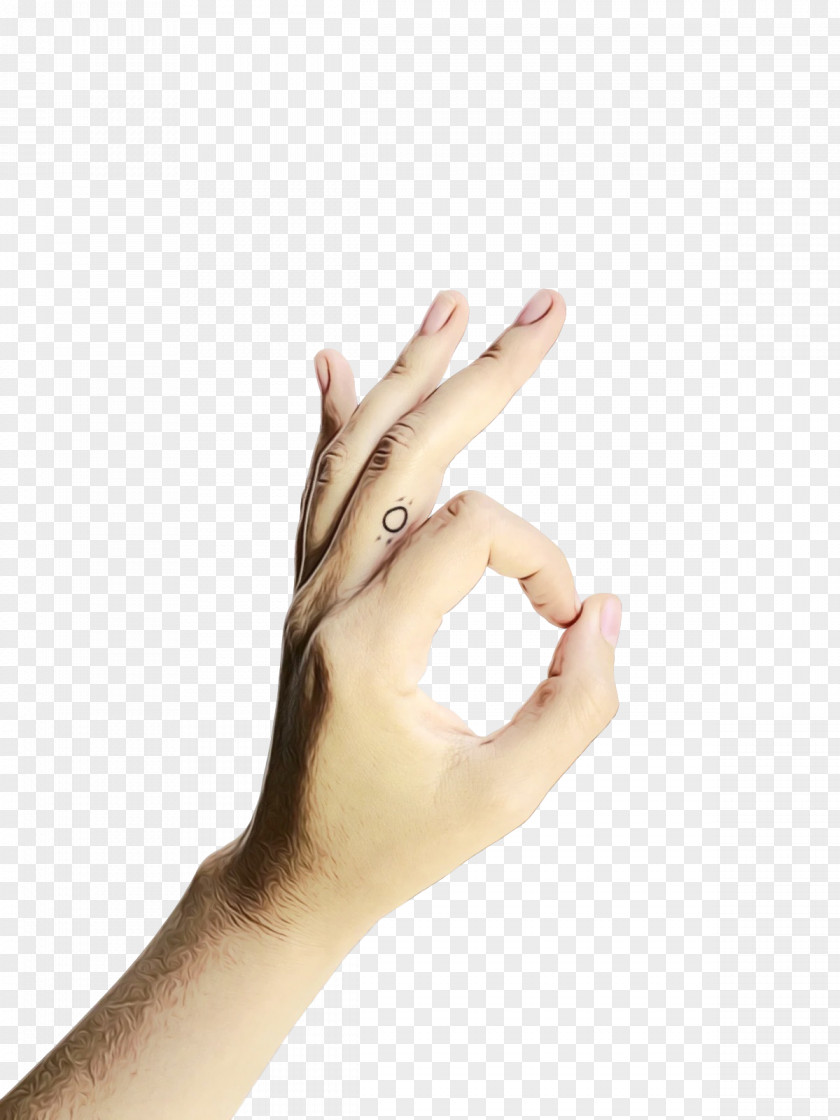 Hand Model Sign Language Nail PNG