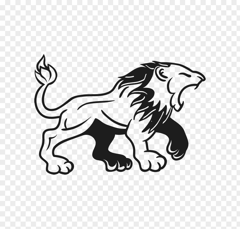 Lion Logo Decal Clip Art PNG