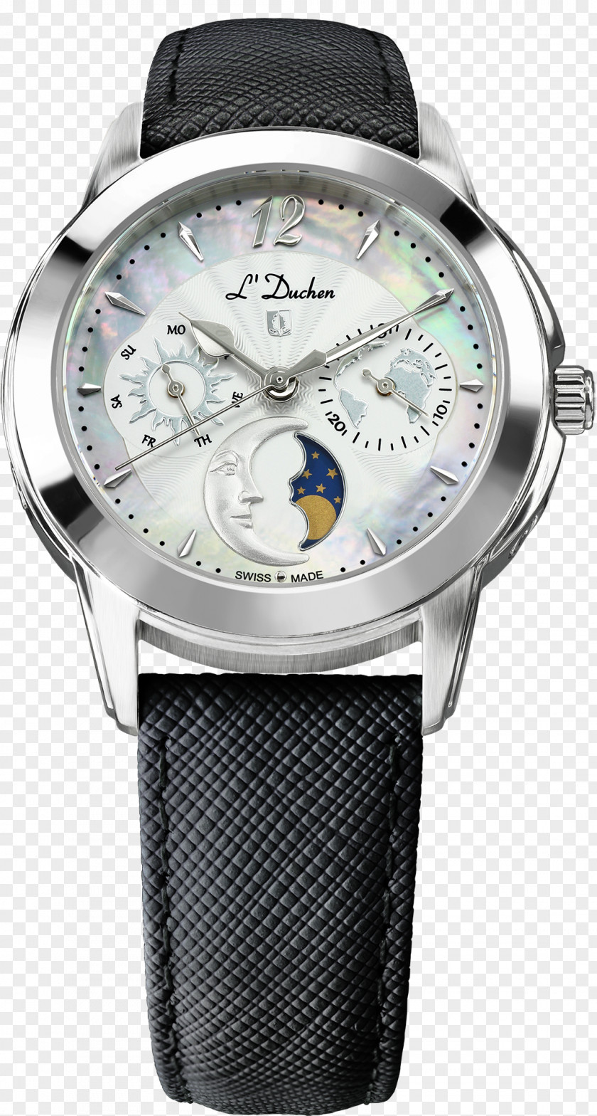 Watch Leather Baselworld Quartz Clock Maurice Lacroix PNG