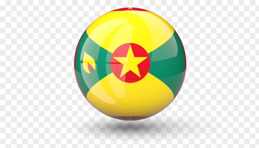 Flag Of Grenada Sphere Industrial Design PNG