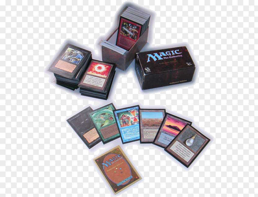 Magic Box Magic: The Gathering Dungeons & Dragons Power Nine Collector's Edition Playing Card PNG