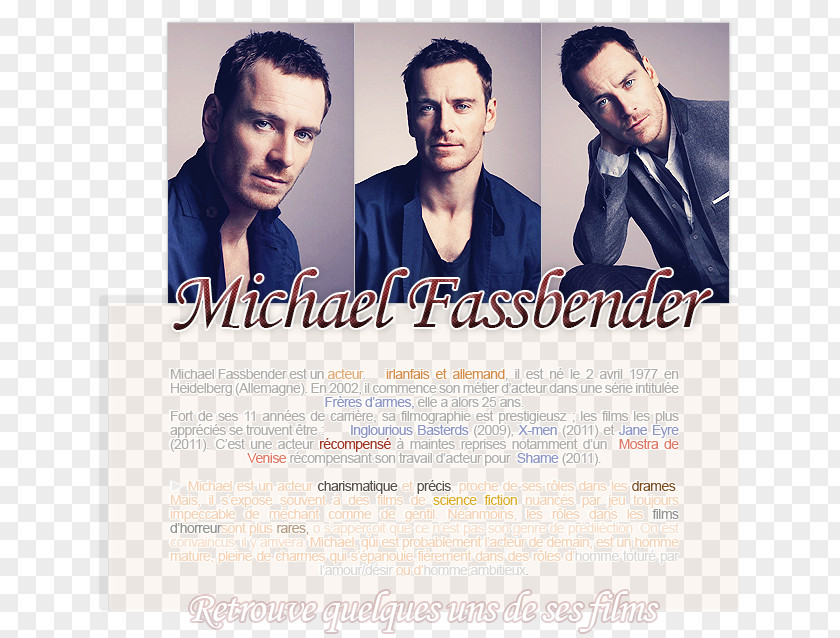 Michael Fassbender Poster Advertising Public Relations Suit PNG