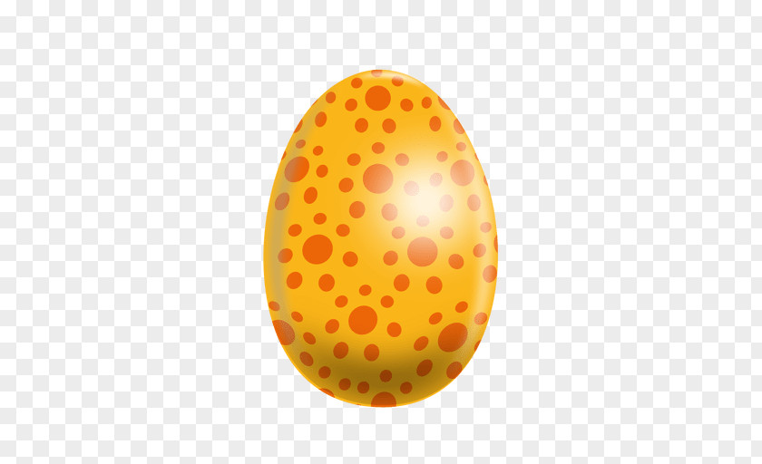 Pascoa Easter Bunny Egg Orange PNG