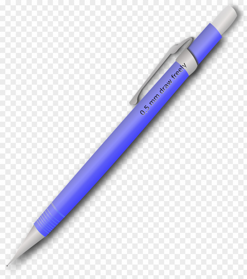 Purple Mechanical Pencil Clip Art PNG