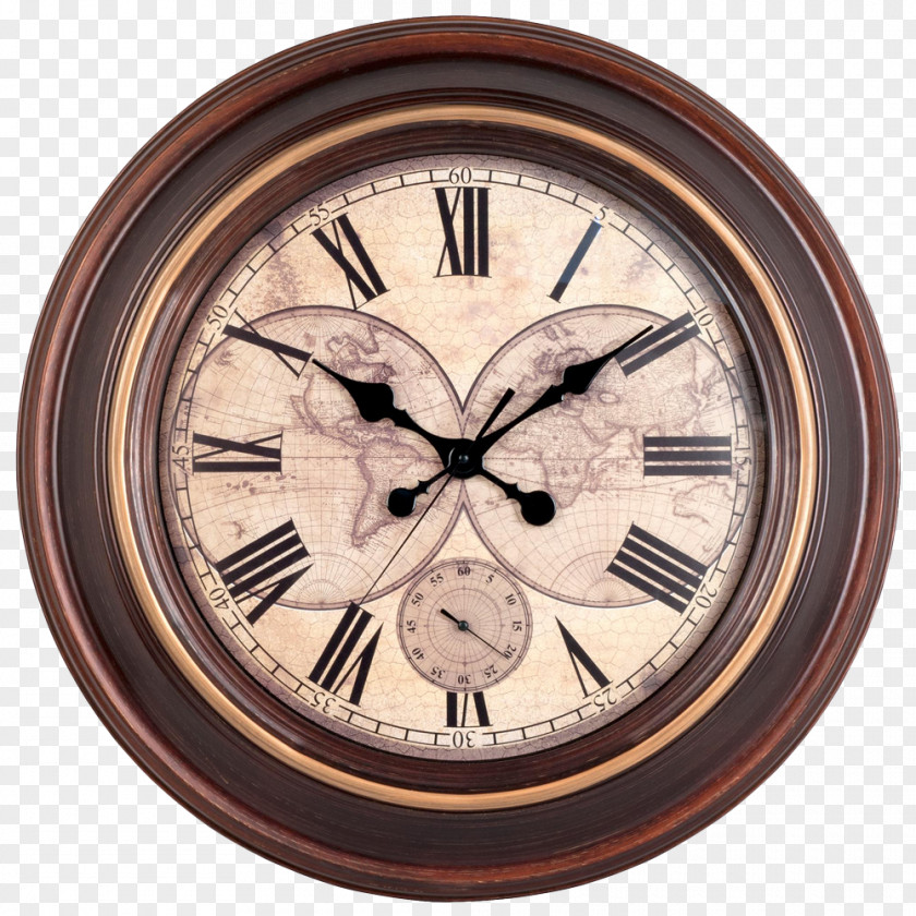 Vintage Wall Clock Window Antique PNG