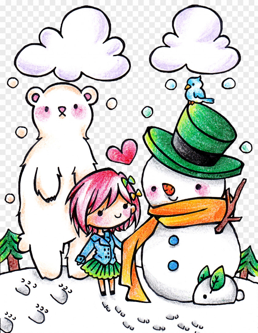 Winter Clip Art Drawing Illustration Image PNG