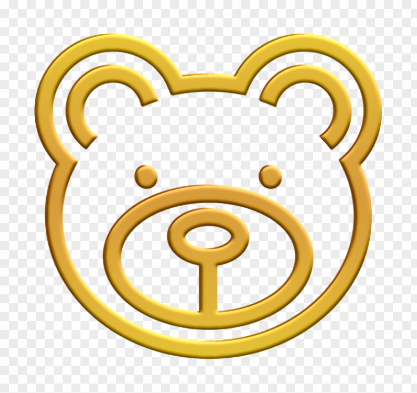 Animals Icon Baby Pack 1 Bear PNG