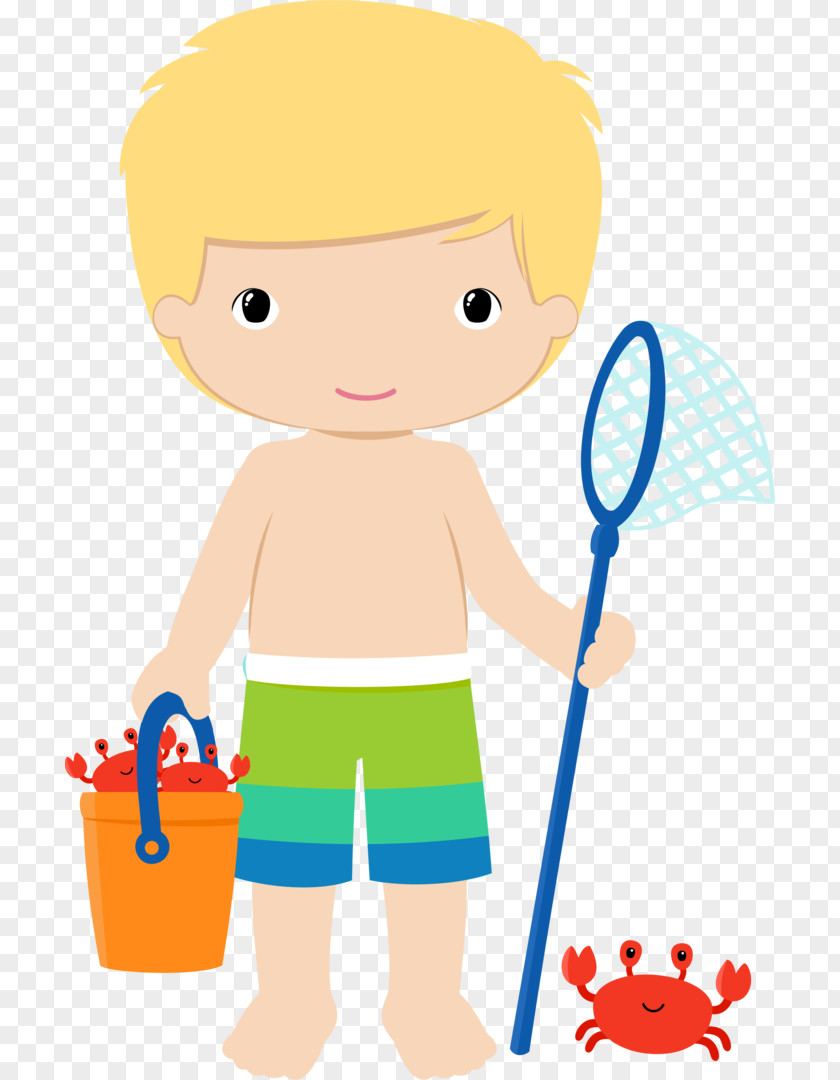 Beach Clip Art Child Image Boy PNG