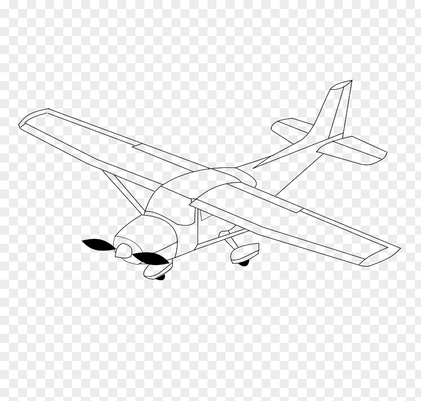 Black And White Airplane Pictures Drawing Clip Art PNG