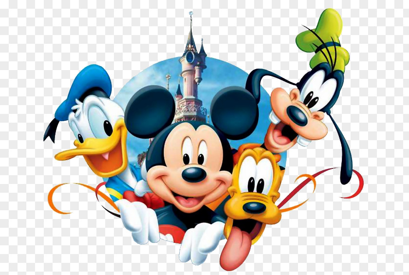Disney Pluto Mickey Mouse Minnie Donald Duck Goofy PNG
