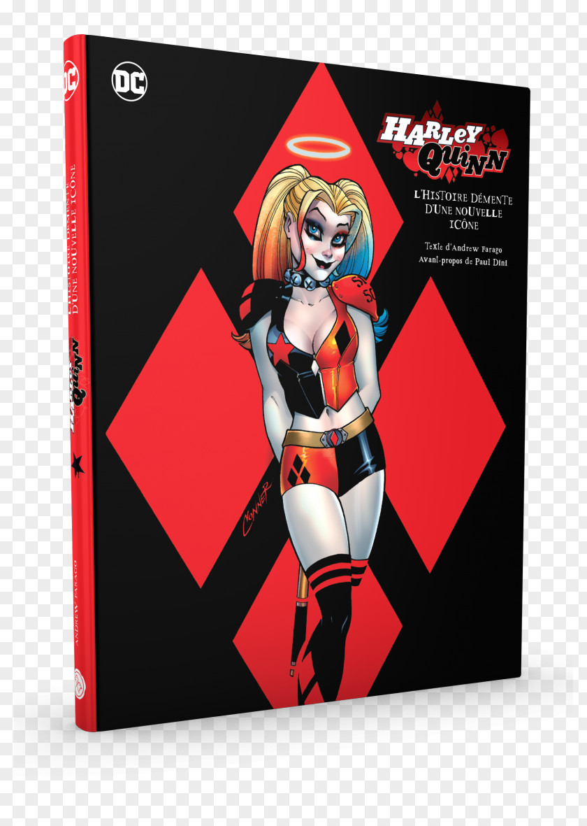Harley Quinn The Art Of Quinn: Complete Comics History Cartoon Museum A Celebration 25 Years Comic Book PNG