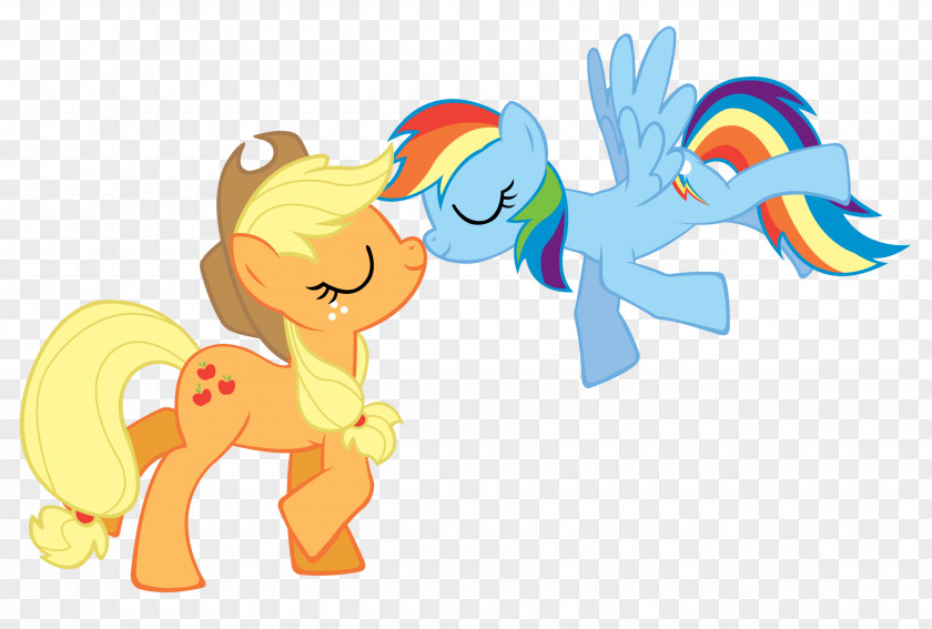 Horse Pony Rainbow Dash Applejack Pinkie Pie Rarity PNG