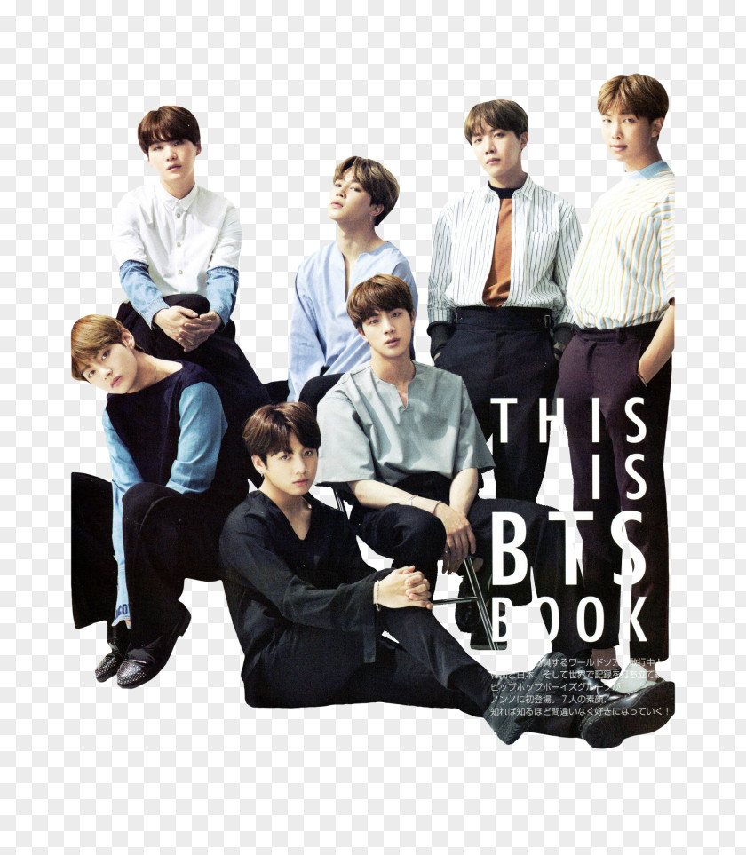 Japanese VersionJungkook Spring Day BTS Magazine Blood Sweat & Tears Non-no MIC Drop PNG