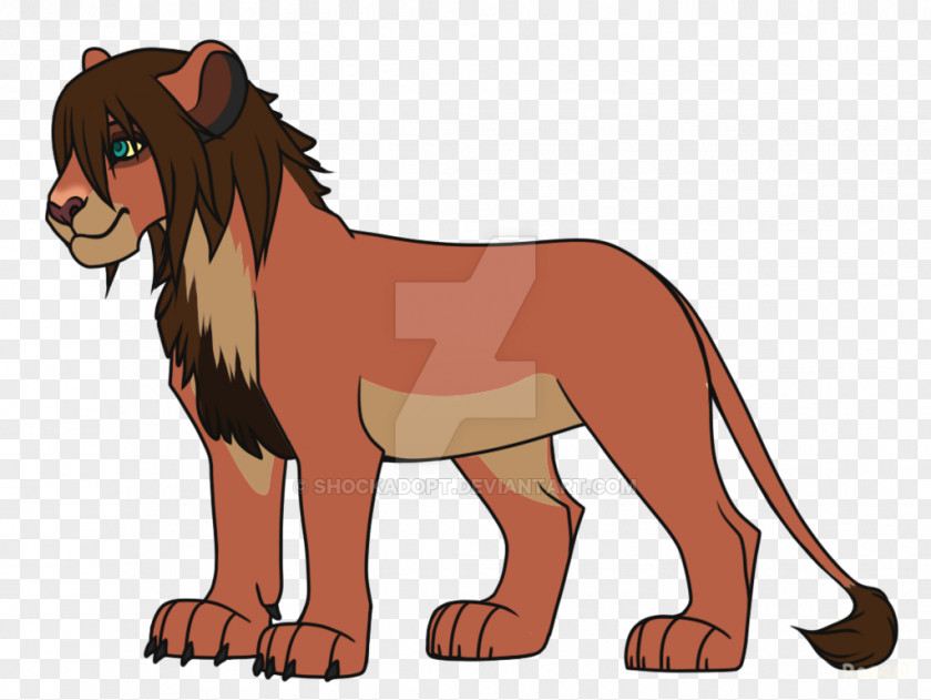 Lion Big Cat Mammal Horse PNG