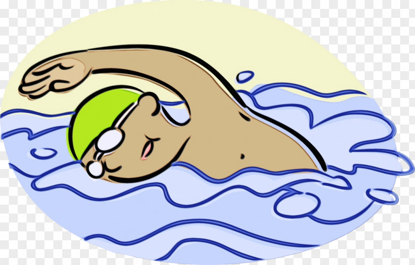 Royalty-free Cartoon Logo Swimming PNG