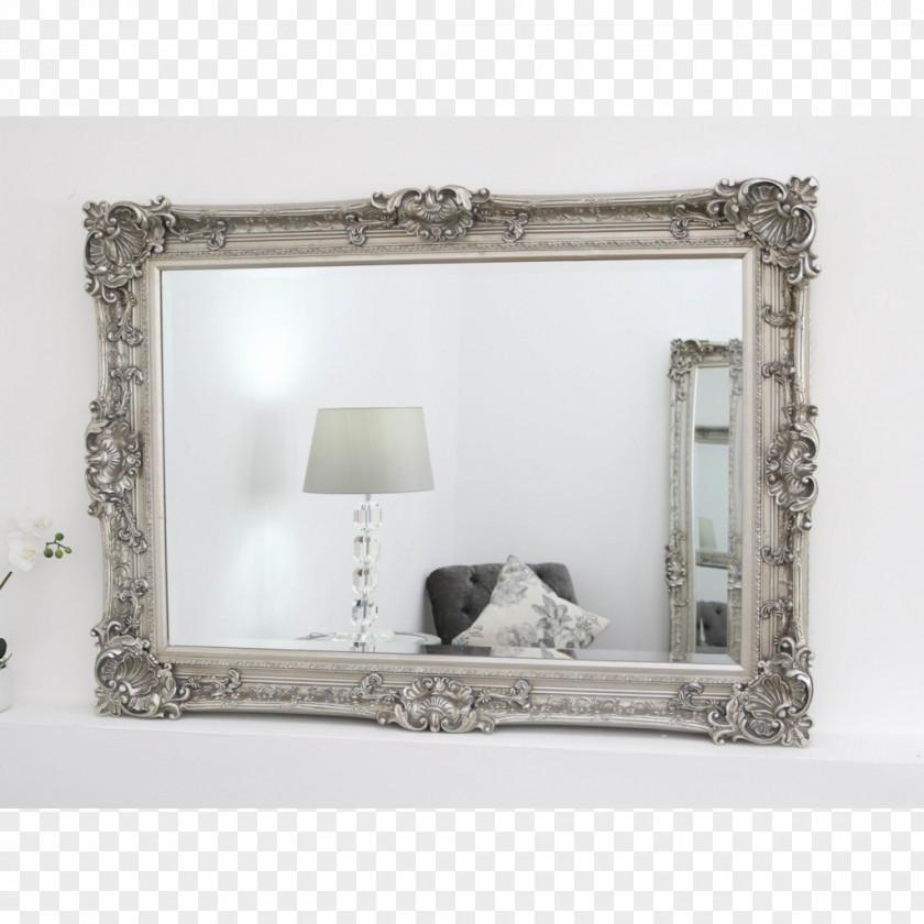 Silver Picture Frames Mirror Hampshire PNG