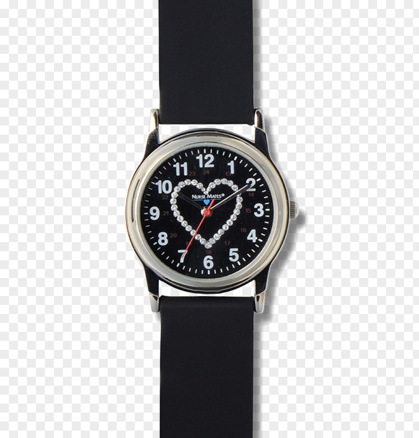 Black Nurse Swatch Watch Strap Clock PNG