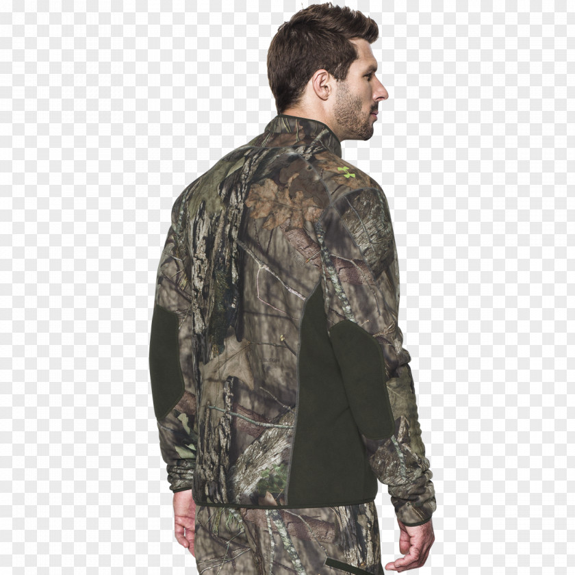 Fleece Jacket Military Camouflage Outerwear Sleeve PNG