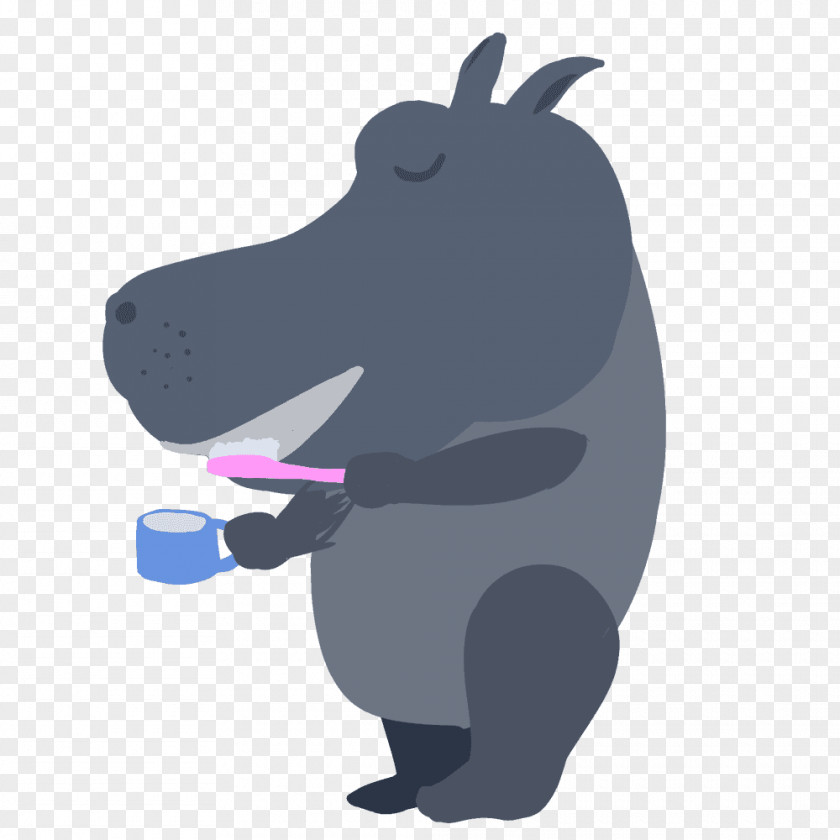 Kaba Hippopotamus Animal Bear Mammal PNG