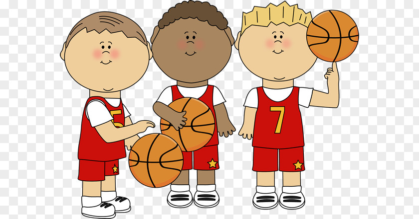 Kids Basketball Sport Child Clip Art PNG