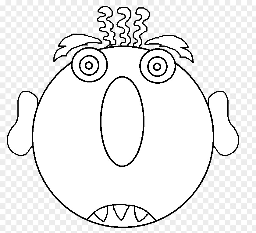 Monster Clip Art Goblin Frown PNG
