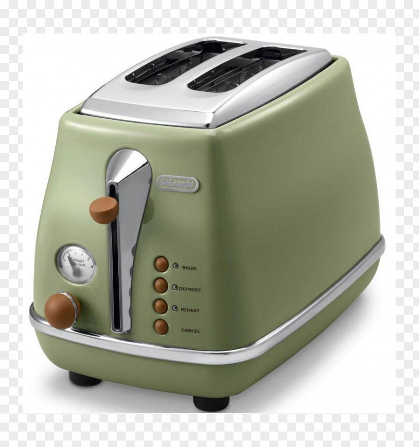 Toaster De'Longhi Sliced Bread PNG