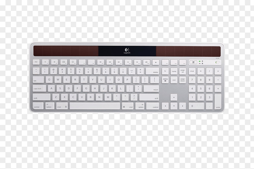 Computer Mouse Keyboard Logitech Wireless Solar K750 For Mac PNG