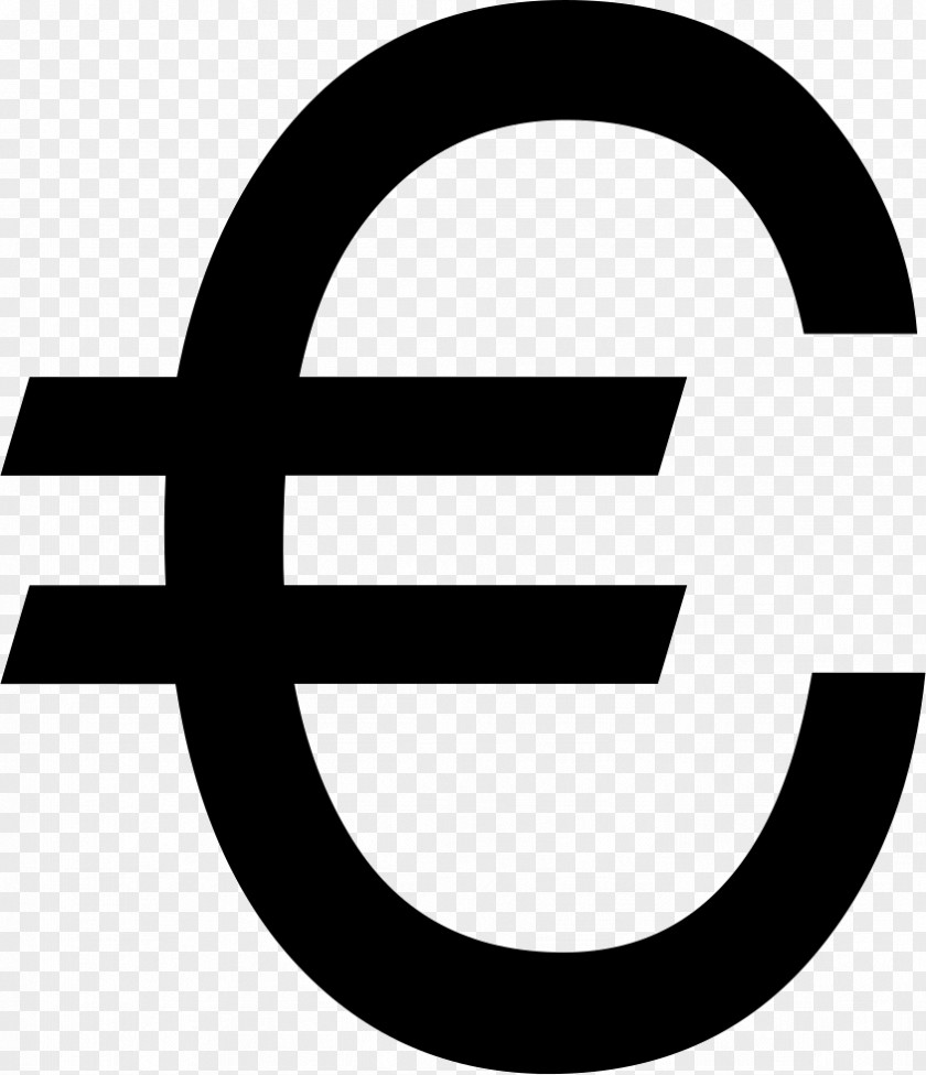 Euro Sign Currency Symbol Clip Art PNG
