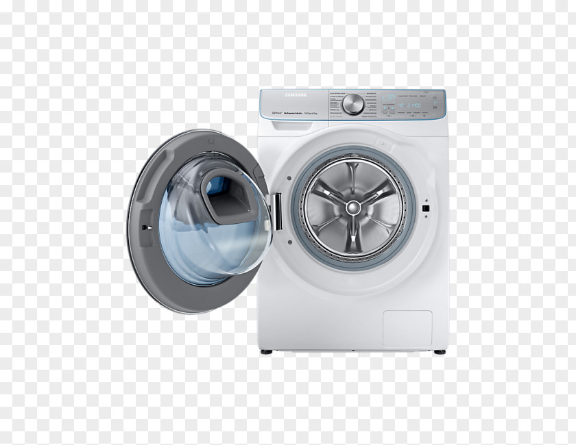 Samsung WW8800 QuickDrive Washing Machines WW7800M Combo Washer Dryer PNG
